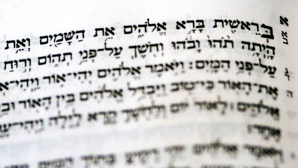 פרשת בראשית